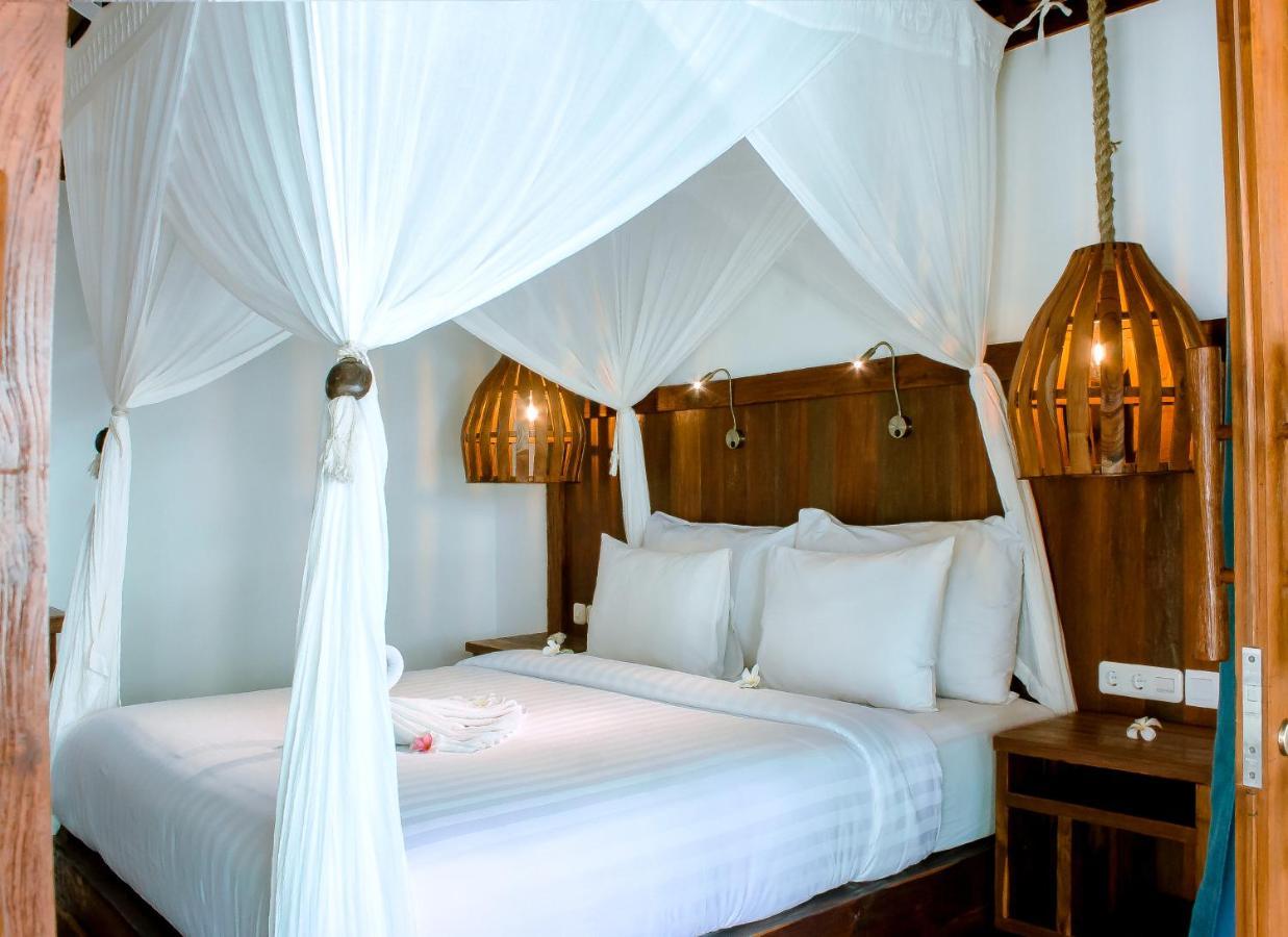 Island View Bar&Bungalow Gili Air Bagian luar foto
