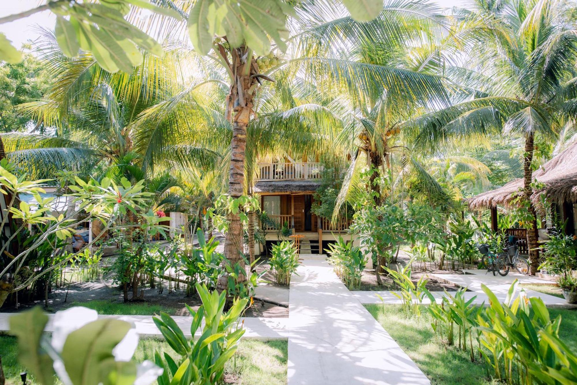 Island View Bar&Bungalow Gili Air Bagian luar foto