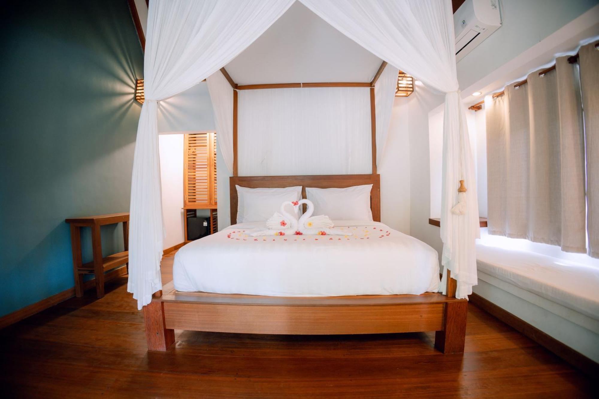 Island View Bar&Bungalow Gili Air Bagian luar foto