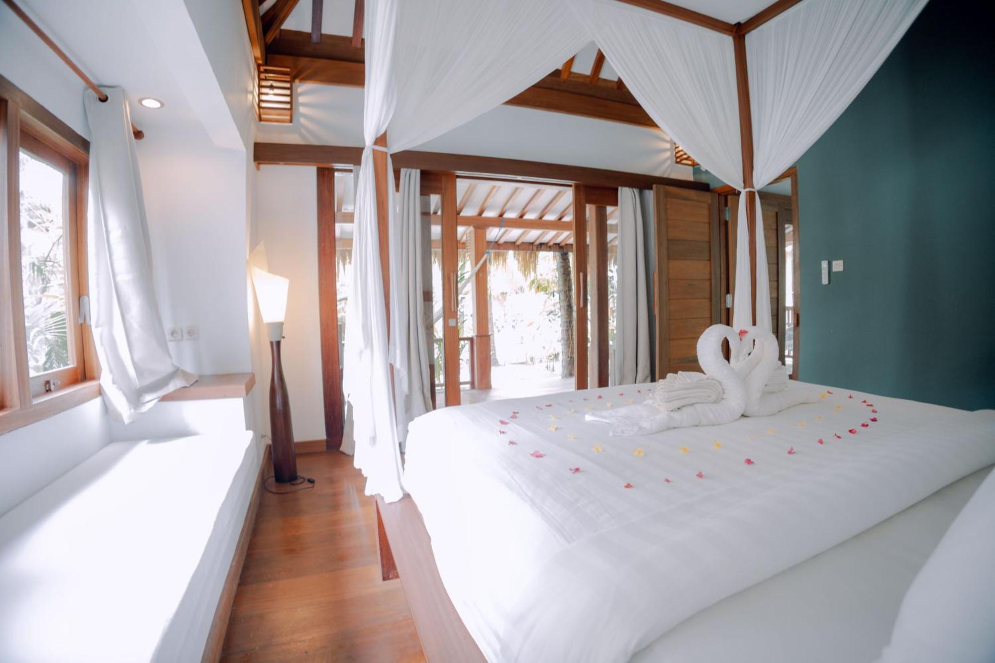 Island View Bar&Bungalow Gili Air Bagian luar foto