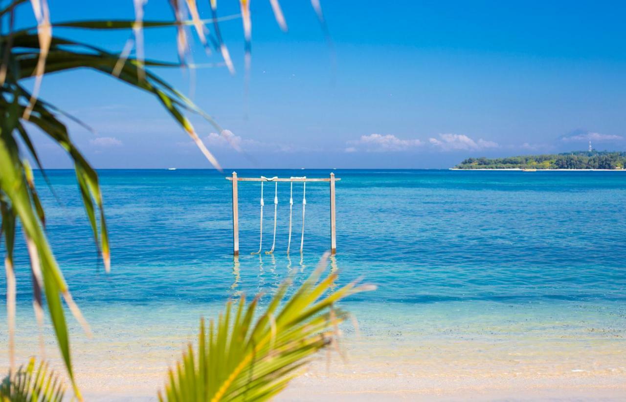Island View Bar&Bungalow Gili Air Bagian luar foto