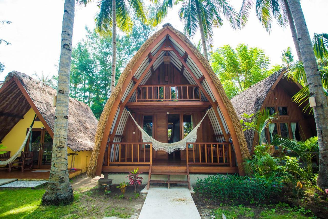 Island View Bar&Bungalow Gili Air Bagian luar foto